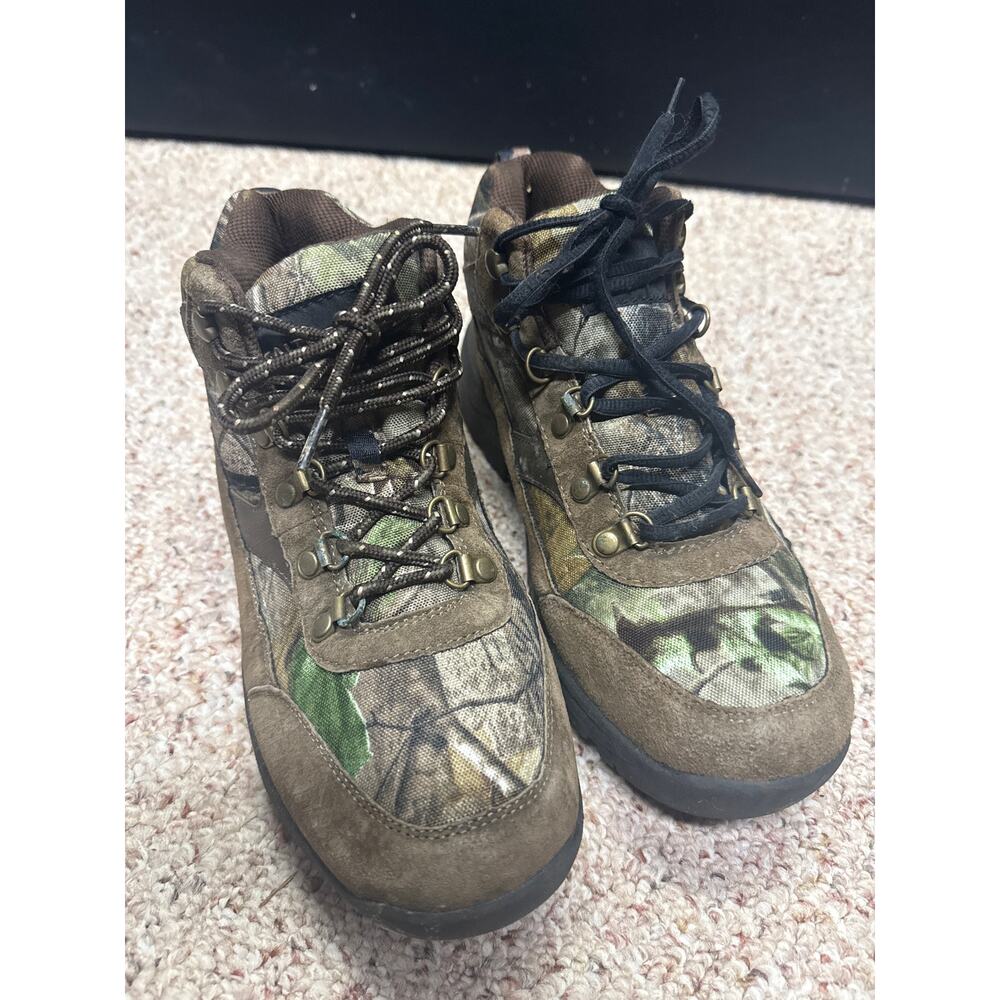 RealTree Camouflage Hiking Boots Men's Sz 7.5